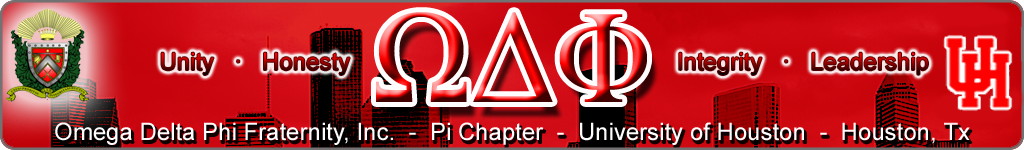 Omega Delta Phi at University of Houston